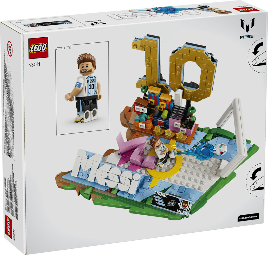 مجموعه ساختنی فوتبال لیونل مسی از لگو LEGO، سری Editions، مدل 43011، ۵۰۰ قطعه