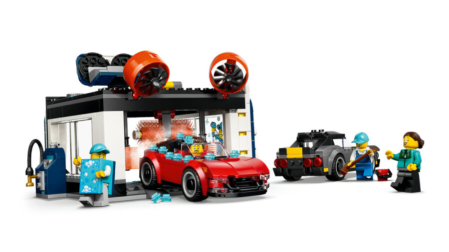 مجموعه ساختنی کارواش خودکار سیتی، لگو LEGO مدل 60497، ۵۸۳ قطعه، حداقل سن ۶ سال