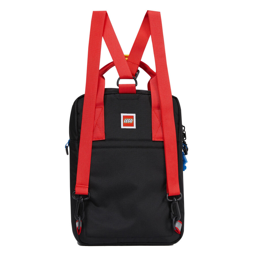 کوله‌پشتی کودک دو منظوره لگو LEGO Iconic مدل 20319-0354، مشکی و چندرنگ، ۷ لیتر