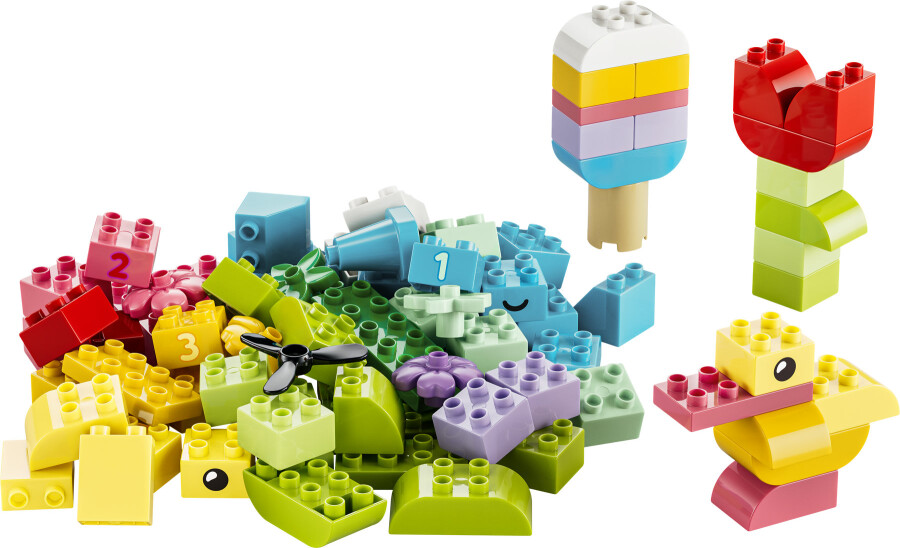 مجموعه ساختنی خلاقانه لگو LEGO دوپلو DUPLO مدل 10479، ۸۰ قطعه، حداقل سن ۱۸ ماه