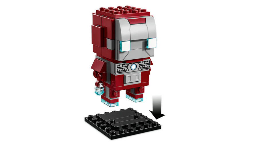 فیگور ساختنی آیرون من MK5 لگو LEGO مارول سری BrickHeadz مدل 40669، ۱۰۱ قطعه