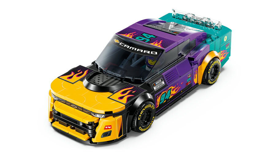 مجموعه ساختنی لگو LEGO اسپید چمپیونز NASCAR شورولت کامارو ZL1 مدل 76935، ۳۲۸ قطعه