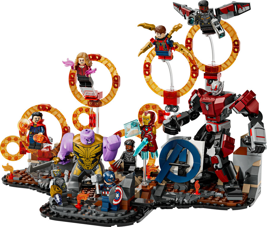 مجموعه ساختنی نبرد نهایی اونجرز مارول لگو LEGO مدل 76323، ۶۲۱ قطعه