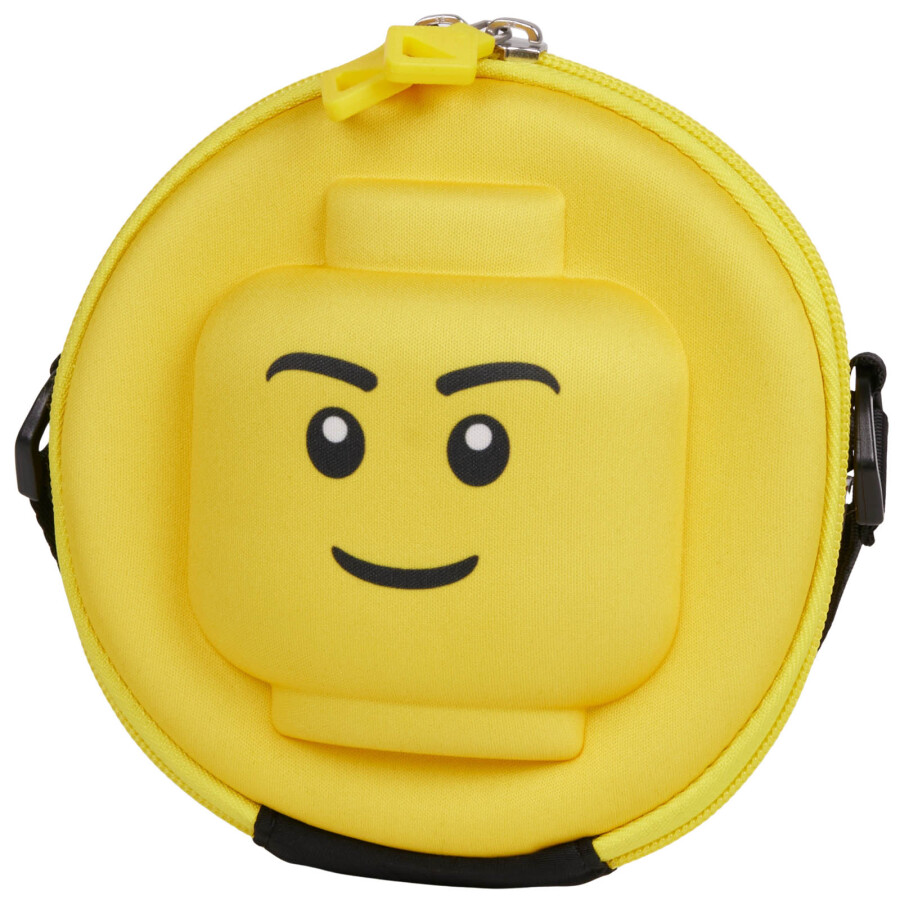 کوله‌پشتی گرد سه‌بعدی لگو LEGO سری آیکونیک، مدل 20187-1918، ظرفیت ۱ لیتر