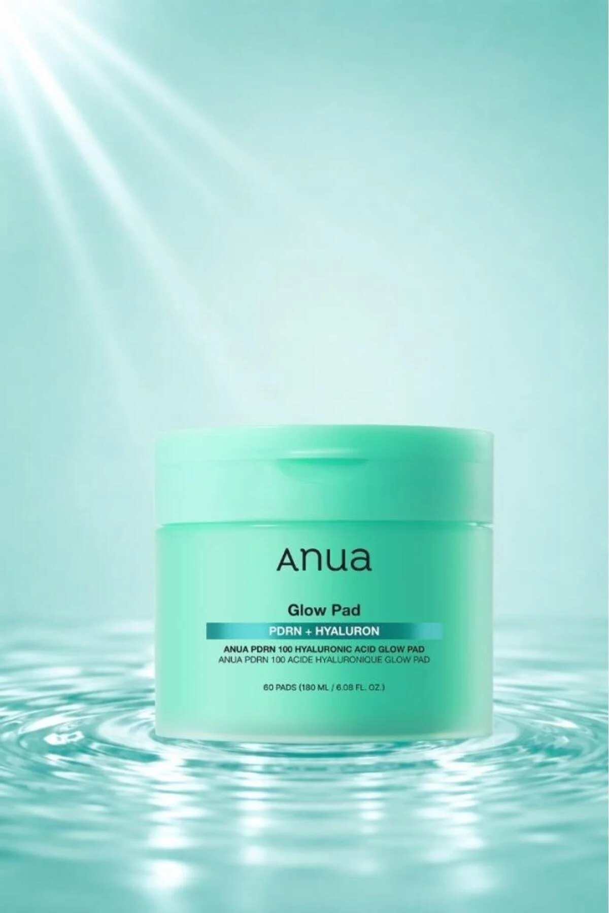 پد تونر آنوا ANUA PDRN - DNA سالمون 1000 حاوی هیالورونیک اسید، ۶۰ عدد