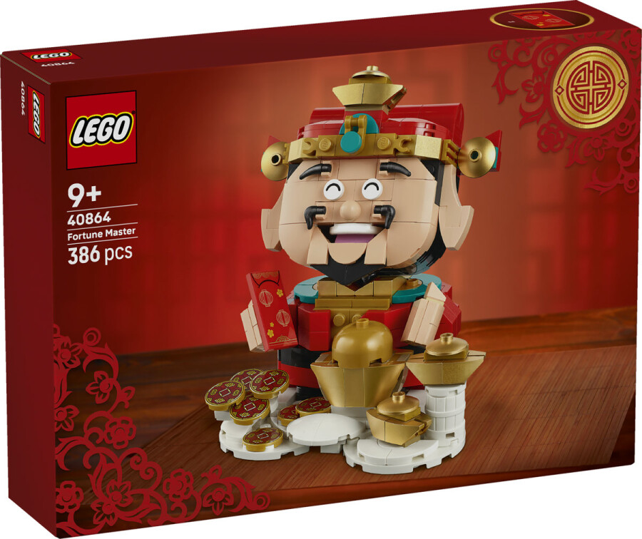 مجموعه ساختنی تزئینی شانس‌آور لگو LEGO مدل 40864، ۳۸۶ قطعه، حداقل سن ۹ سال
