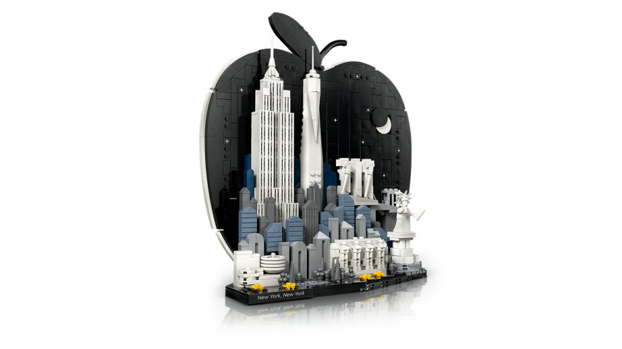 مجموعه ساختنی معماری نیویورک سیتی لگو LEGO Architecture مدل 21066، ۱۴۶۵ قطعه، حداقل سن ۱۸ سال