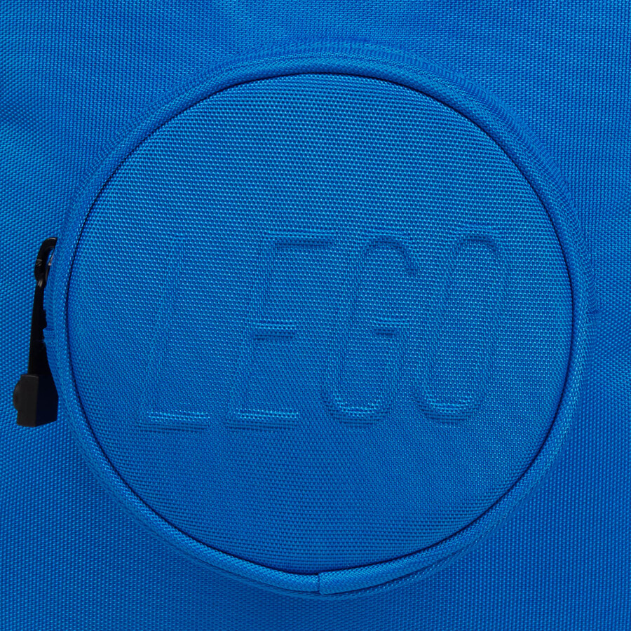 کوله‌پشتی کودک لگو LEGO سری آیکونیک مدل 20206B-0023 با طرح قطعه ساخت 1x1، آبی، ۷ لیتر