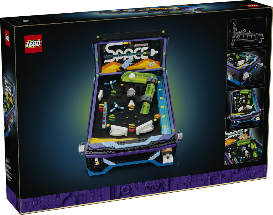 مجموعه ساختنی دستگاه پین‌بال رترو، لگو LEGO Icons مدل 11374، ۲۲۷۴ قطعه