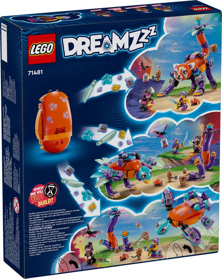 مجموعه ساختنی حیوانات رؤیایی ایزی لگو LEGO سری DREAMZzz مدل 71481، ۳۲۸ قطعه