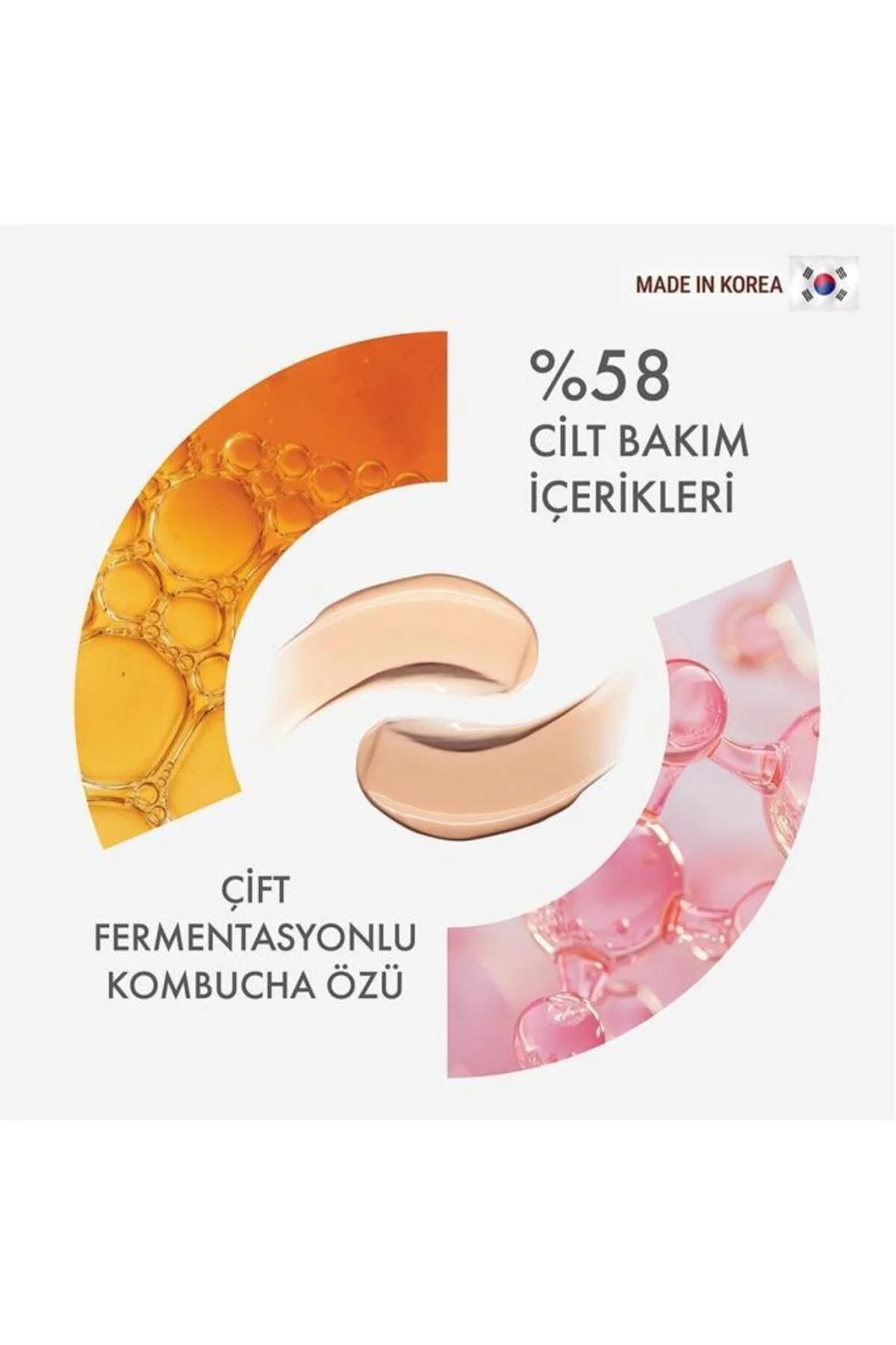 کرم سی‌سی پیور بیوتی PURE BEAUTY SPF50 PA++++ رنگ آیوری 30 میلی‌لیتر بژ