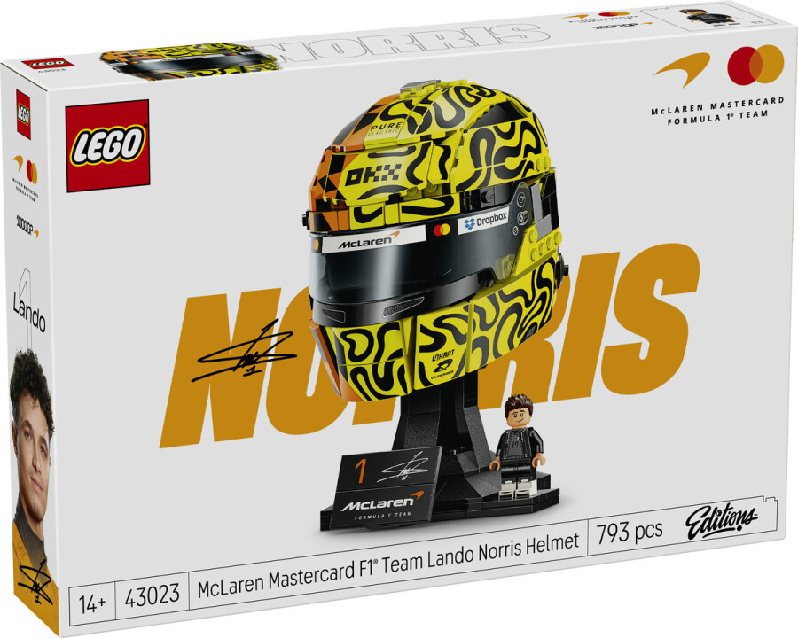 مجموعه ساختنی کلاه مسابقه‌ای لاندو نوریس، لگو LEGO مدل 43023، ۷۹۳ قطعه، حداقل سن ۱۴ سال