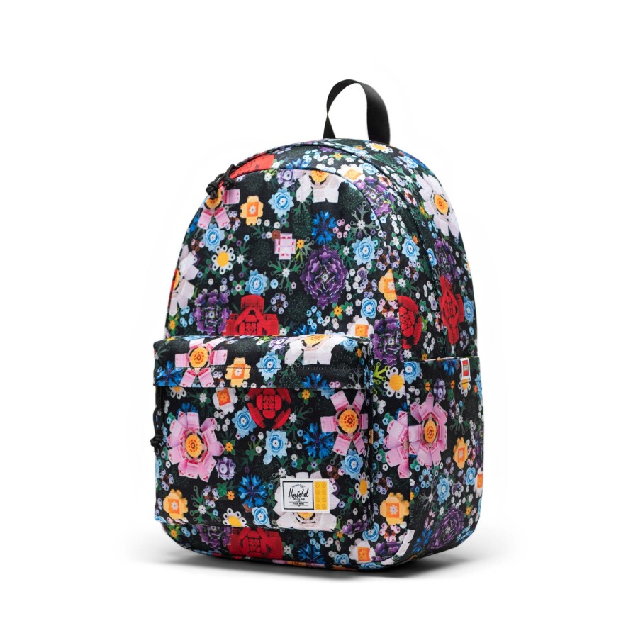 کوله‌پشتی لگو LEGO هیرشل Herschel Classic مدل 11603-07029 با ظرفیت ۲۶ لیتر و طرح گل‌دار