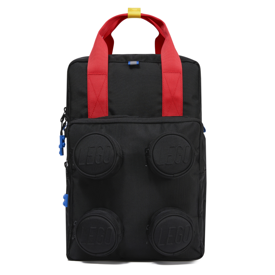 کوله‌پشتی پریمیوم 2x2 لگو LEGO Iconic مدل 20318-0354، مشکی و چندرنگ، ۱۵ لیتر
