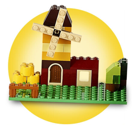 مجموعه ساختنی لگو LEGO کلاسیک Classic مدل 10696، ۴۸۴ قطعه، حداقل سن ۴ سال
