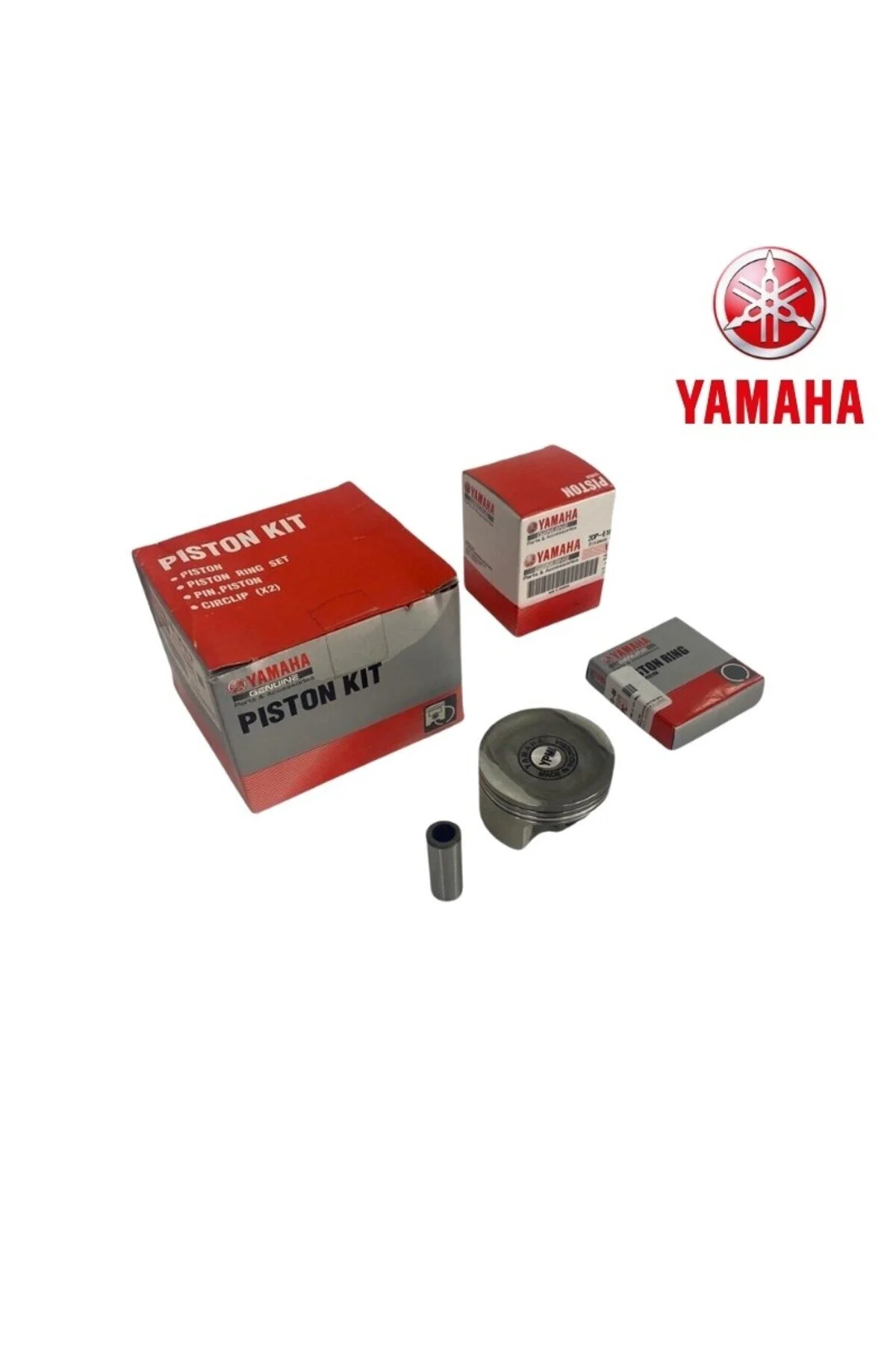 مجموعه رینگ پیستون موتورسیکلت یاماها Yamaha برای N MAX 155 مدل ۲۰۱۵ تا ۲۰۲۰، کد 2DP-WE160-00