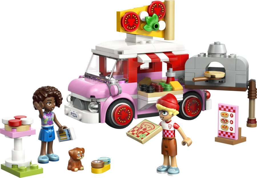 مجموعه ساختنی کامیون پیتزا لگو LEGO فرندز Friends مدل 42694، ۱۹۰ قطعه، حداقل سن ۶ سال