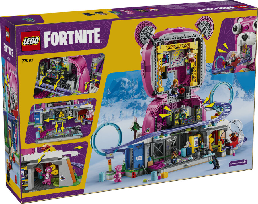 مجموعه ساختنی غار موسیقی 77082، لگو LEGO فورتنایت Fortnite، ۱۹۶۳ قطعه، حداقل سن ۱۲ سال