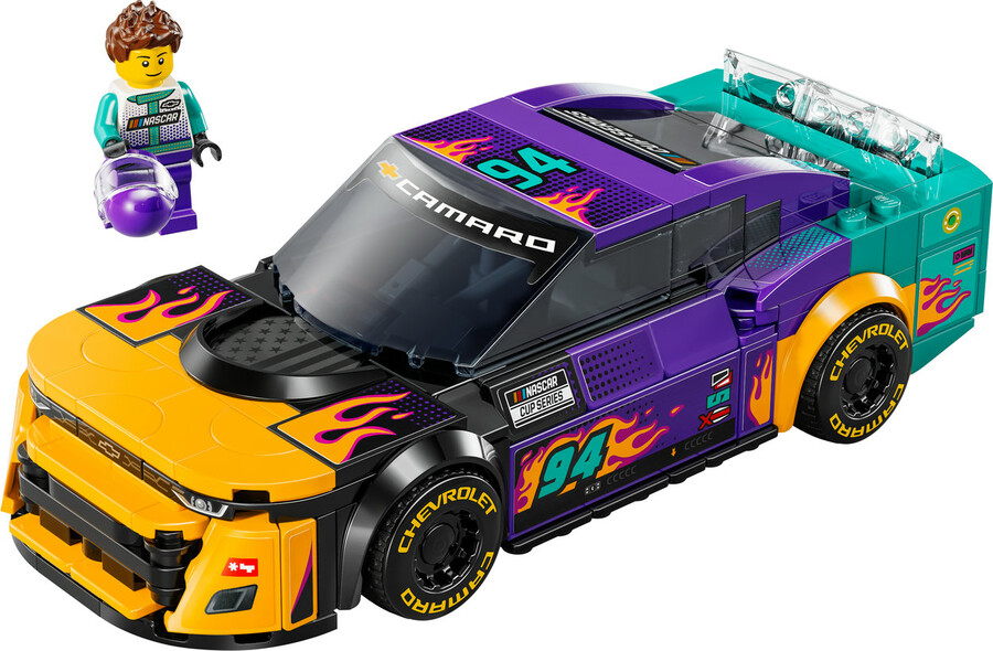 مجموعه ساختنی لگو LEGO اسپید چمپیونز NASCAR شورولت کامارو ZL1 مدل 76935، ۳۲۸ قطعه