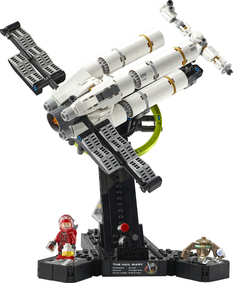 مجموعه ساختنی و نمایشی لگو LEGO آیکونز پروژه هیل مری Project Hail Mary مدل 11389، ۸۳۰ قطعه، حداقل سن ۱۸ سال