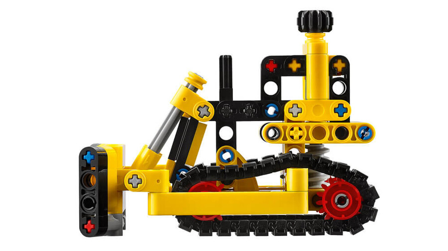 مجموعه ساختنی لگو LEGO تکنیک بولدوزر سنگین مدل 42163، ۱۹۵ قطعه، حداقل سن ۷ سال