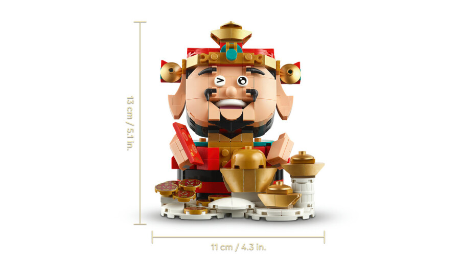 مجموعه ساختنی تزئینی شانس‌آور لگو LEGO مدل 40864، ۳۸۶ قطعه، حداقل سن ۹ سال