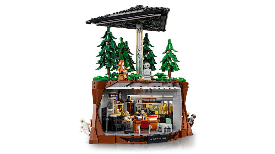 مجموعه ساختنی لگو LEGO Ideas مدل 21369 The X-Files، ۱۴۷۸ قطعه با ۸ مینی‌فیگور