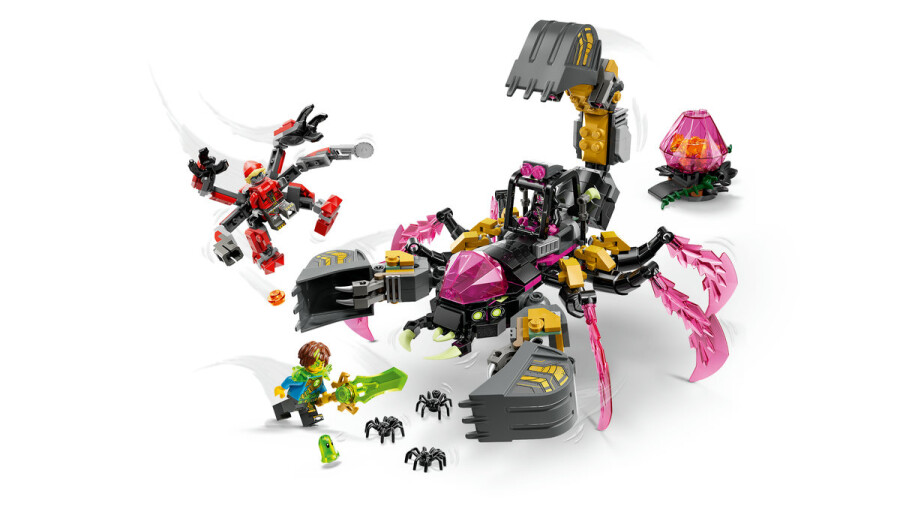 مجموعه ساختنی لگو LEGO دریم‌زز DREAMZzz کابوس عقرب حفار مدل 71513، ۵۰۵ قطعه، حداقل سن ۷ سال