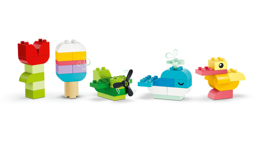 مجموعه ساختنی خلاقانه لگو LEGO دوپلو DUPLO مدل 10479، ۸۰ قطعه، حداقل سن ۱۸ ماه