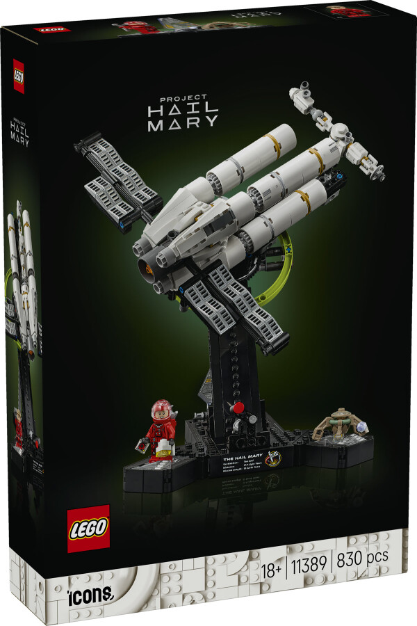 مجموعه ساختنی و نمایشی لگو LEGO آیکونز پروژه هیل مری Project Hail Mary مدل 11389، ۸۳۰ قطعه، حداقل سن ۱۸ سال
