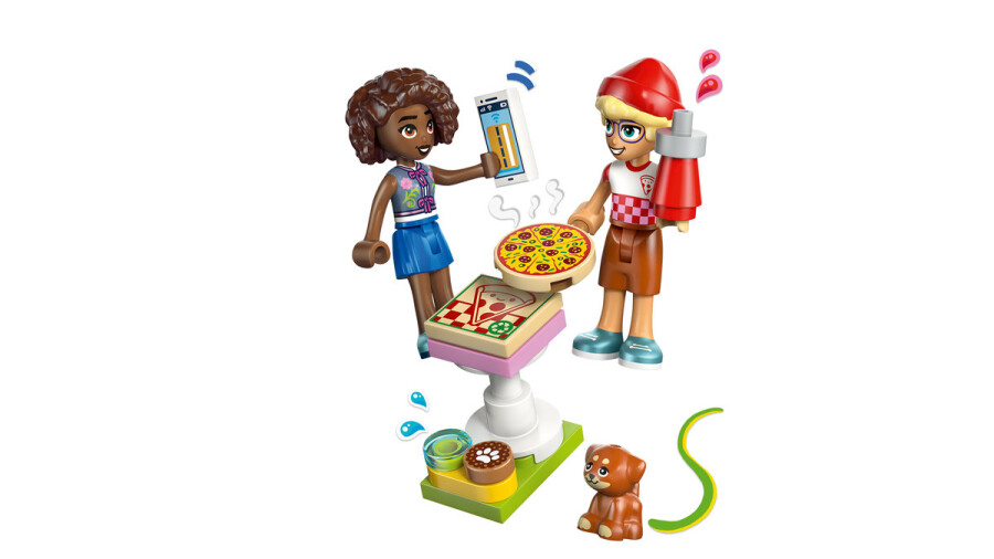 مجموعه ساختنی کامیون پیتزا لگو LEGO فرندز Friends مدل 42694، ۱۹۰ قطعه، حداقل سن ۶ سال