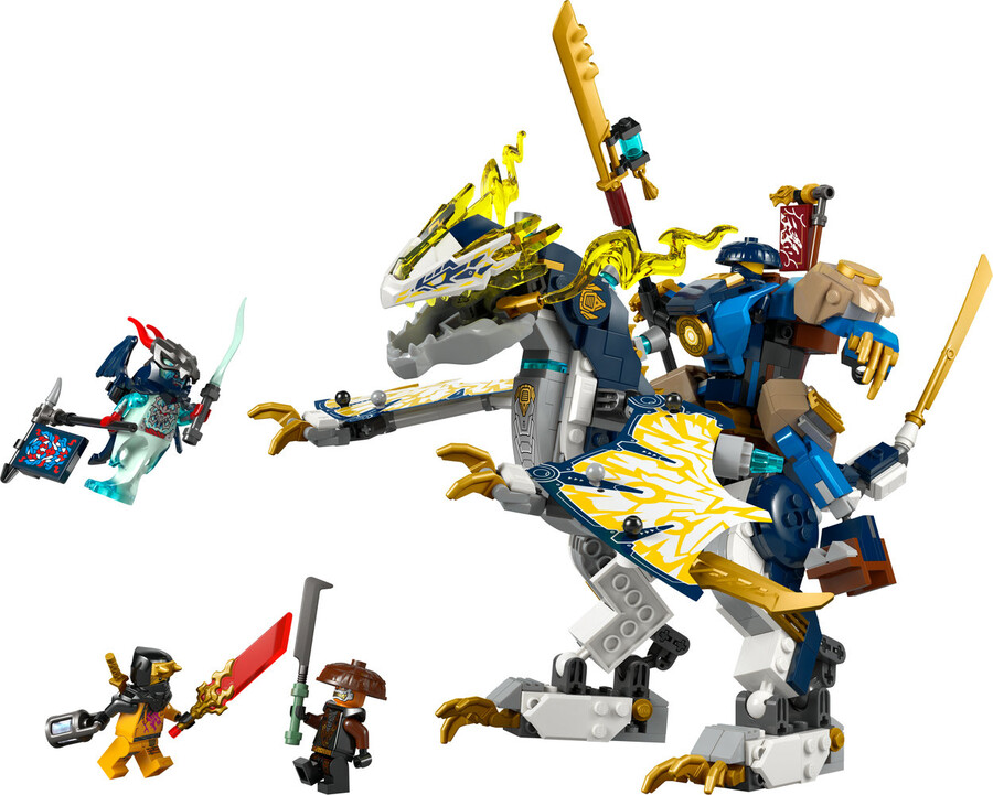 مجموعه ساختنی لگو LEGO سری نینجاگو NINJAGO مدل 71843، ربات اژدهاسوار روگ، ۵۸۴ قطعه