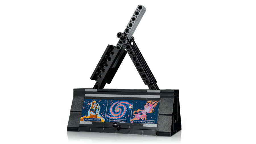مجموعه ساختنی دکوراتیو تلسکوپ فضایی هابل لگو LEGO Icons مدل 11382، ۱۲۵۲ قطعه