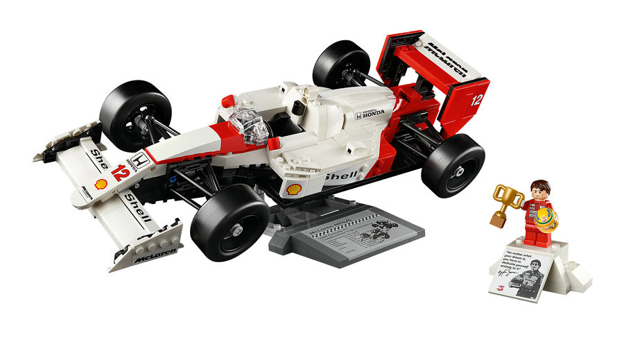 مجموعه ساختنی لگو LEGO آیکونز Icons مک‌لارن MP4/4 و آیرتون سنا مدل 10330، ۶۹۳ قطعه
