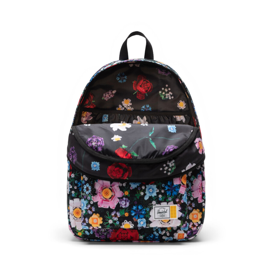 کوله‌پشتی لگو LEGO هیرشل Herschel Classic مدل 11603-07029 با ظرفیت ۲۶ لیتر و طرح گل‌دار