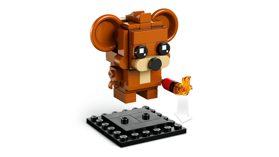 مجموعه ساختنی لگو LEGO BrickHeadz تام و جری مدل 40793، ۲۱۲ قطعه، حداقل ۱۰ سال