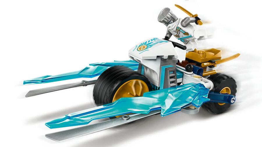 مجموعه ساختنی موتورسیکلت یخی زین لگو LEGO نینجاگو NINJAGO مدل 71816، ۸۴ قطعه