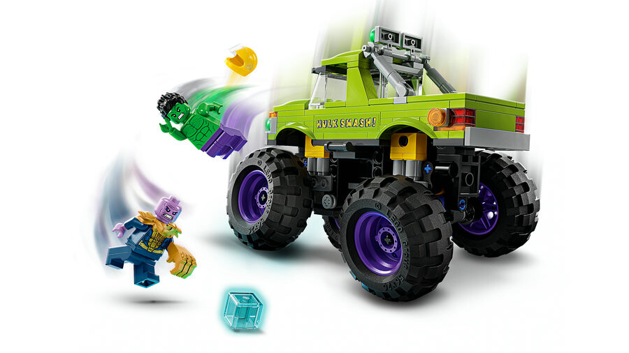 مجموعه ساختنی کامیون هالک لگو LEGO مارول Marvel مدل 76312، ۲۲۹ قطعه، حداقل سن ۷ سال