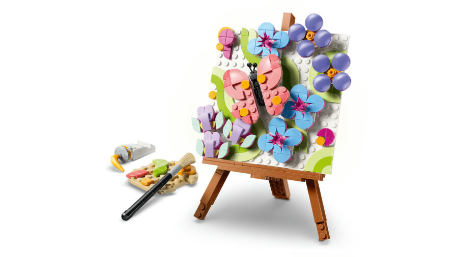 مجموعه ساختنی لگو LEGO کریتور ۳ در ۱ مدل 31390، تابلوی گل‌دار، ۳۴۸ قطعه، حداقل سن ۸ سال