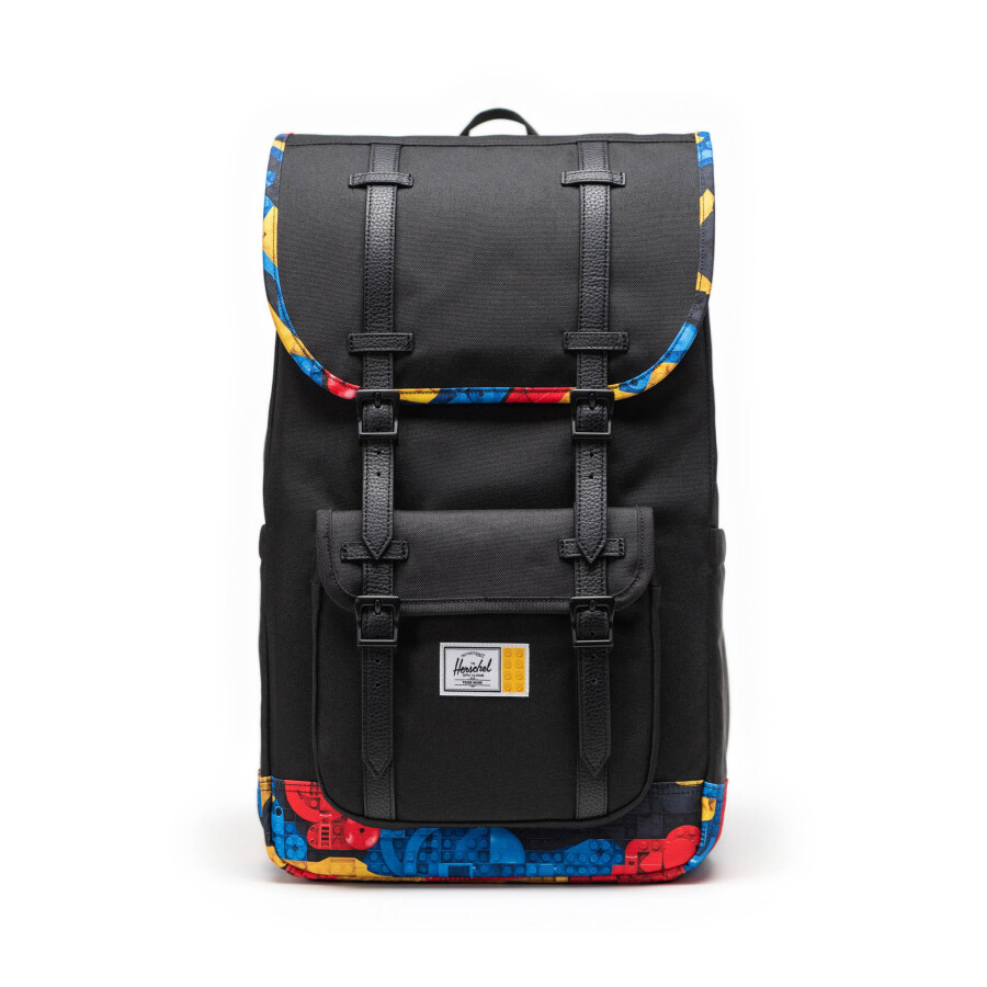 کوله‌پشتی لگو LEGO هیرشل Herschel Little America مدل 11608-07028، ظرفیت ۳۰ لیتر