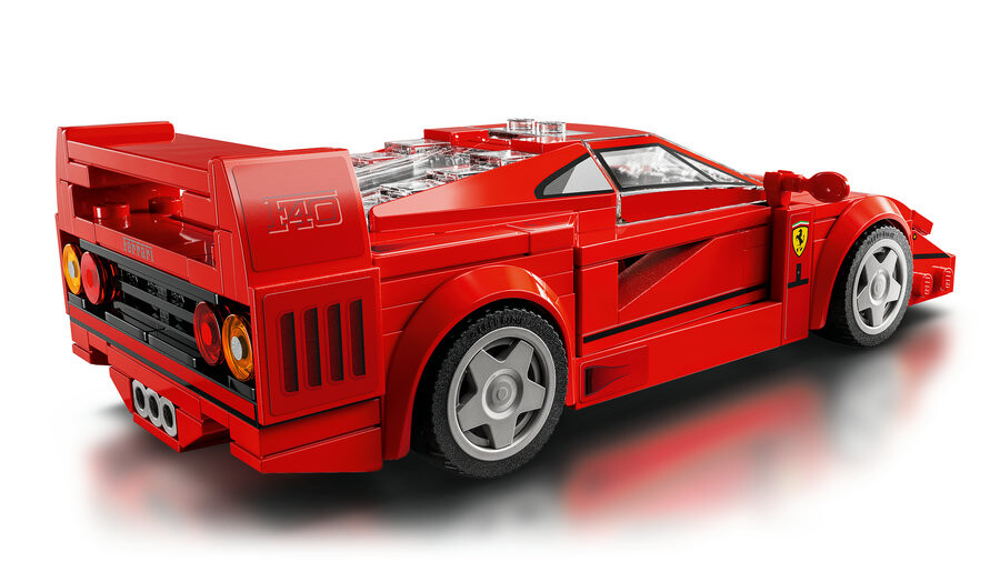 مجموعه ساختنی لگو LEGO اسپید چمپیونز Ferrari F40 مدل 76934، ۳۱۸ قطعه