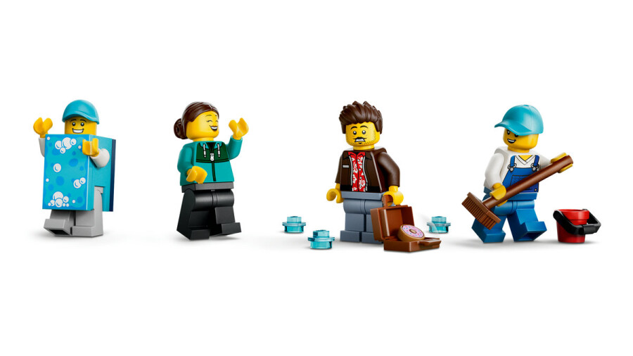 مجموعه ساختنی کارواش خودکار سیتی، لگو LEGO مدل 60497، ۵۸۳ قطعه، حداقل سن ۶ سال