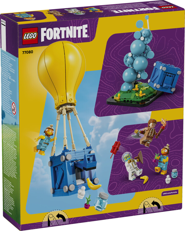 مجموعه ساختنی محموله مهمات فورتنایت Fortnite، لگو LEGO مدل 77080، ۳۱۴ قطعه، حداقل سن ۱۰ سال