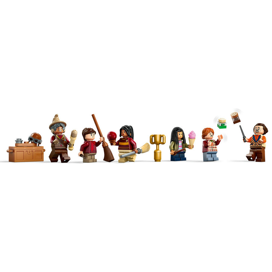 مجموعه ساختنی لگو LEGO هری پاتر Harry Potter مدل 76452، فروشگاه‌های کوییدیچ و بستنی‌فروشی، ۷۹۵ قطعه