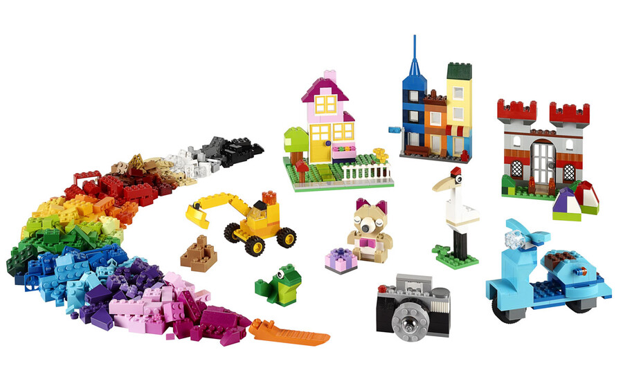 مجموعه ساختنی لگو LEGO کلاسیک مدل 10698، ۷۹۰ قطعه، حداقل سن ۴ سال