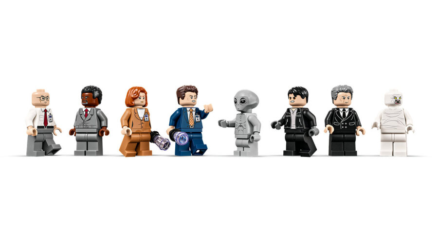 مجموعه ساختنی لگو LEGO Ideas مدل 21369 The X-Files، ۱۴۷۸ قطعه با ۸ مینی‌فیگور
